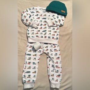 Lila and Jack Christmas outfit